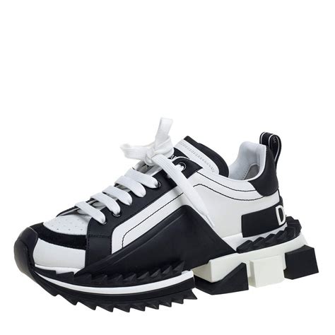 dolce gabbana black and white sneakers|Dolce & Gabbana sneakers online shop.